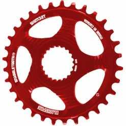 Plateau Blackspire Snaggletooth DM Shimano 13 Plateau Blackspire Snaggletooth DM Shimano -Vélos enfr Blackspire Snaggletooth DM Shimano Chainring Chain Rings Red SHIDM28R 0
