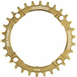Plateau Blackspire Snaggletooth (large/étroit) 31 Plateau Blackspire Snaggletooth (large/étroit) -Vélos enfr Blackspire Snaggletooth Narrow Wide Chainring Chain Rings Gold NotSet 595 330WPGD 0