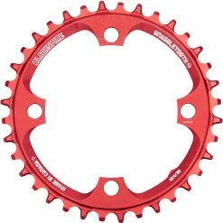 Plateau Blackspire Snaggletooth (large/étroit) 26 Plateau Blackspire Snaggletooth (large/étroit) -Vélos enfr Blackspire Snaggletooth Narrow Wide Chainring Chain Rings Red NotSet 595 336WPR
