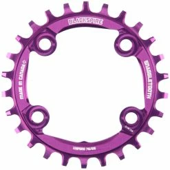 Plateau Blackspire Snaggletooth XX1 (large/étroit) -Vélos enfr Blackspire Snaggletooth Narrow Wide Chainring XX1 Chain Rings Purple NotSet 076 126P