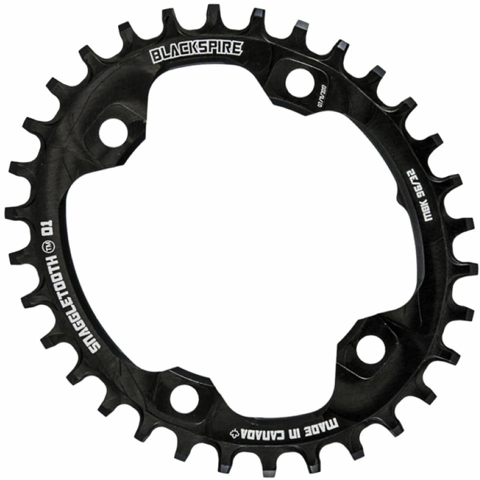 Blackspire Snaggletooth Narrow Wide Oval Chainring XT M8000 3 Blackspire Snaggletooth Narrow Wide Oval Chainring XT M8000