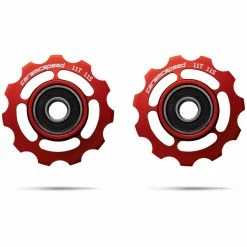 Galets CeramicSpeed Ceramic -Vélos enfr CSPulleyWheelsRed