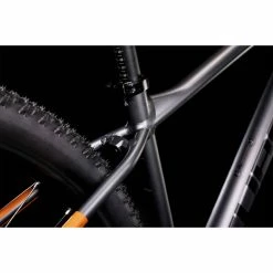 Cube Reaction Pro Hardtail Bike (2022) -Vélos enfr CUBE Reaction Pro Hardtail Bike 512100 Grey Orange 2022 08