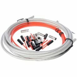 Kit De Câbles De Dérailleur Clarks Universal Dirt Shield (pré-lubrifié) -Vélos enfr Clarks Pre Lube Universal Dirt Shield Gear Kit Gear Cables Silver NotSet 7139D CH 1