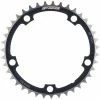 Plateau Double FSA Super Road N10/11 -Vélos enfr FSA Super Road Double N10 11 Chainring Chain Rings Black Silver NotSet 371 0139C