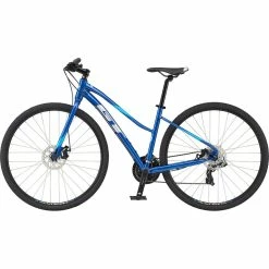 GT Transeo Sport Step Thru Urban Bike (2022) 8 GT Transeo Sport Step Thru Urban Bike (2022) -Vélos enfr GT Transeo Sport Step Thru Urban Bike 2022 Hybrid Bikes Blue 2021 G32301U10MD 1