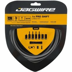 Kit De Câble De Vitesse Jagwire Pro 1x -Vélos enfr Jagwire Pro 1x Shift Kit Gear Cables Grey PCK551 2