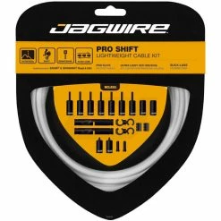 Jagwire Pro Shift Kit -Vélos enfr Jagwire Pro Shift Kit Gear Cables White NotSet JCK302 0