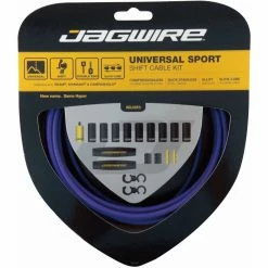 Jagwire Universal Sport Gear Cable Kit 14 Jagwire Universal Sport Gear Cable Kit -Vélos enfr Jagwire Universal Sport Gear Cable Kit Gear Cables Purple Not Set JGC03PR