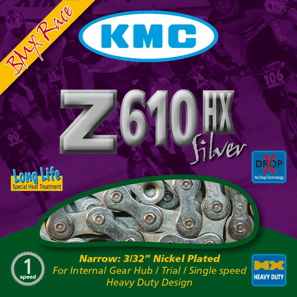 Chaîne KMC Z610 HX (argentée) 3 Chaîne KMC Z610 HX (argentée)