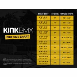 Kink Coast 12" Balance Bike (2022) 19 Kink Coast 12" Balance Bike (2022) -Vélos enfr KinkBMXBikeSizingGuide