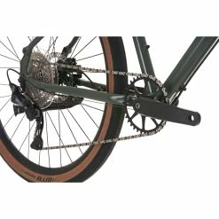 Kona Dew Plus SE Urban Bike (2022) -Vélos enfr Kona Dew Plus SE Urban Bike 2022 Hybrid Bikes Army Green 2022 B22DWPGR06 14