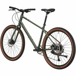 Kona Dew Plus SE Urban Bike (2022) -Vélos enfr Kona Dew Plus SE Urban Bike 2022 Hybrid Bikes Army Green 2022 B22DWPGR06 4