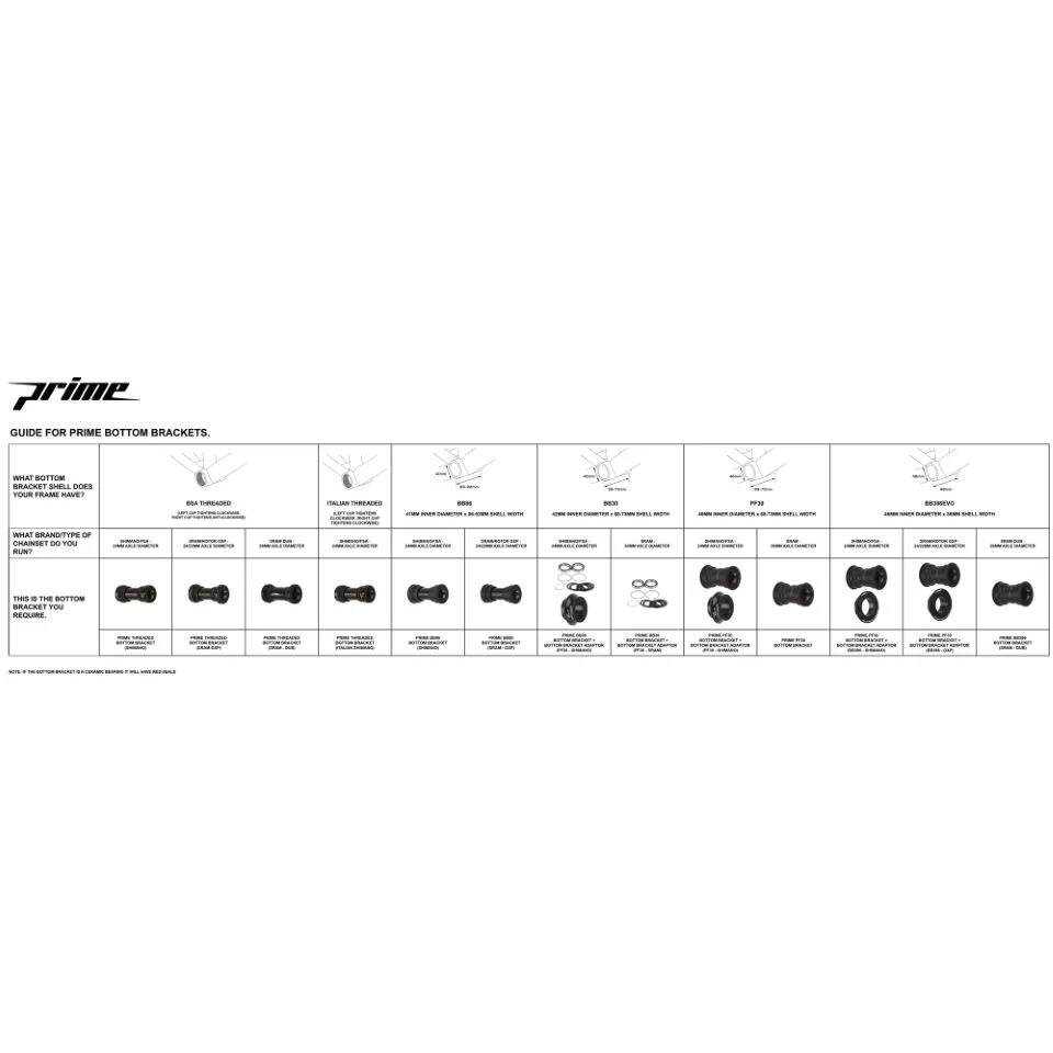 Adaptateur De Boîtier De Pédalier Prime BB386 - GXP 4 Adaptateur De Boîtier De Pédalier Prime BB386 - GXP – Image 2