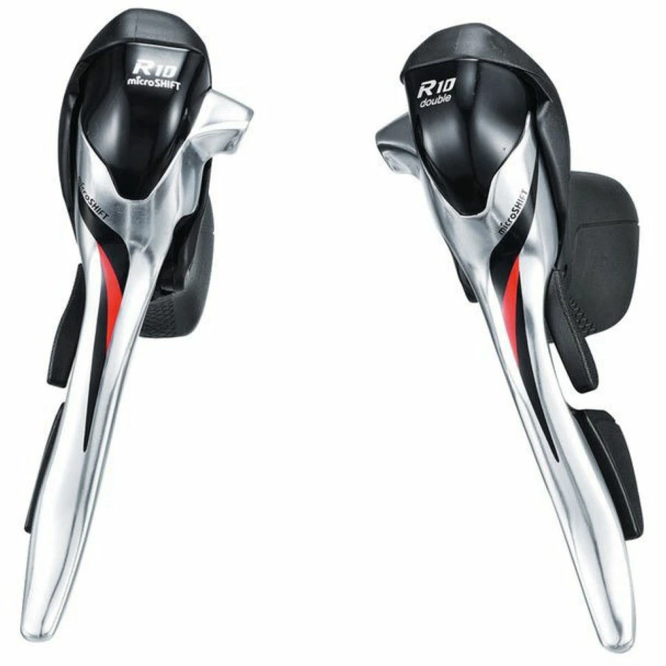 MicroSHIFT R10 2x10 Speed Dual Control Lever Set 3 MicroSHIFT R10 2x10 Speed Dual Control Lever Set