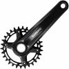Pédalier Shimano MT510 (12 Vitesses) -Vélos enfr Shimano MT510 12 Speed Single Chainset Cranksets Black FCMT510C4