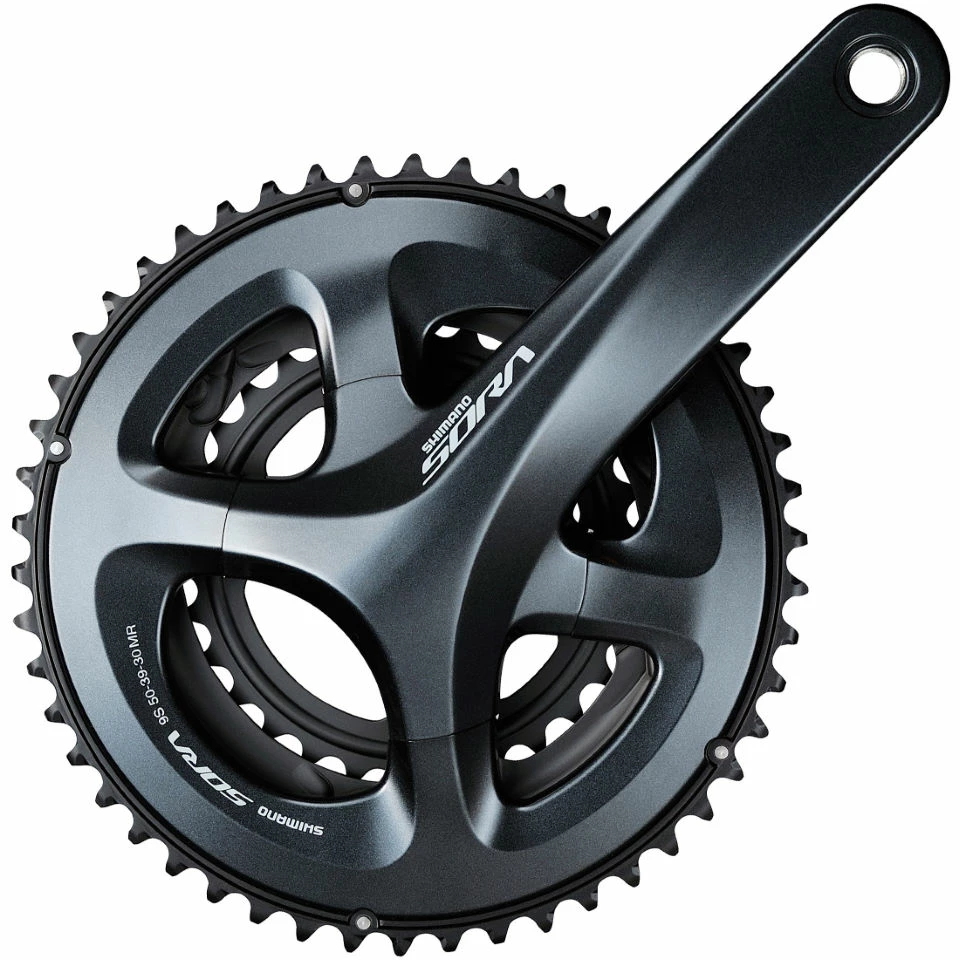 Shimano Sora R3030 9 Speed Triple Chainset 3 Shimano Sora R3030 9 Speed Triple Chainset