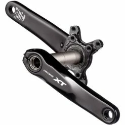 Pédalier Simple Shimano XT M8000 Boost (11 Vitesses) -Vélos enfr Shimano XT M8000 Boost Single 11 Speed Crankset Internal Black NotSet FCM8000BC 3