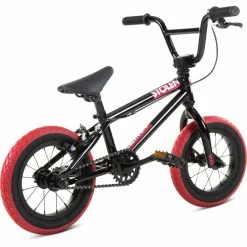 Stolen Agent 12" BMX Bike (2022) -Vélos enfr Stolen Agent 12 BMX Bike Black Red 2022 03