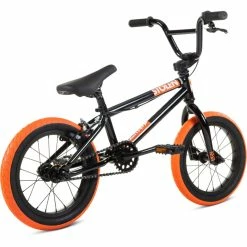 Stolen Agent 14" BMX Bike (2022) -Vélos enfr Stolen20Agent201420BMX20Bike20Black20Dark20Neon20Orange2020222003