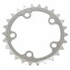 Plateau Interne De Route TA 74 PCD Zelito Triple 24-30 Dents -Vélos enfr TA 74 PCD Zelito Triple Inner Road Chainring 24 30T Chainrings Silver TAH24