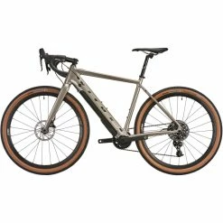 Vélo électrique Vitus E-Substance (gravel, Alliage, Apex, 2022) 27 Vélo électrique Vitus E-Substance (gravel, Alliage, Apex, 2022) -Vélos enfr Vitus E Substance Alloy Gravel eBike Apex 2022 Electric Road Bikes Champagne 2022 VEAEABXL 2