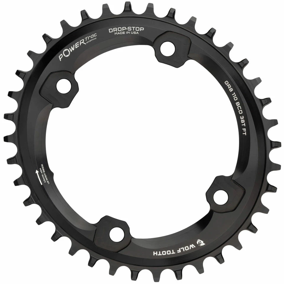 Plateau Wolf Tooth Shimano GRX Elliptical 110 BCD 3 Plateau Wolf Tooth Shimano GRX Elliptical 110 BCD