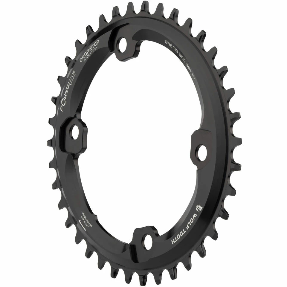 Plateau Wolf Tooth Shimano GRX Elliptical 110 BCD 4 Plateau Wolf Tooth Shimano GRX Elliptical 110 BCD – Image 2