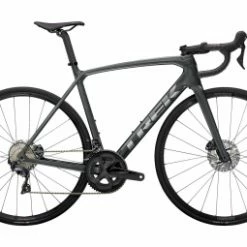 Velo De Route Trek Emonda Sl 6 Disc Shimano Ultegra 11v Lithium Grey Brushed Chrome 2022