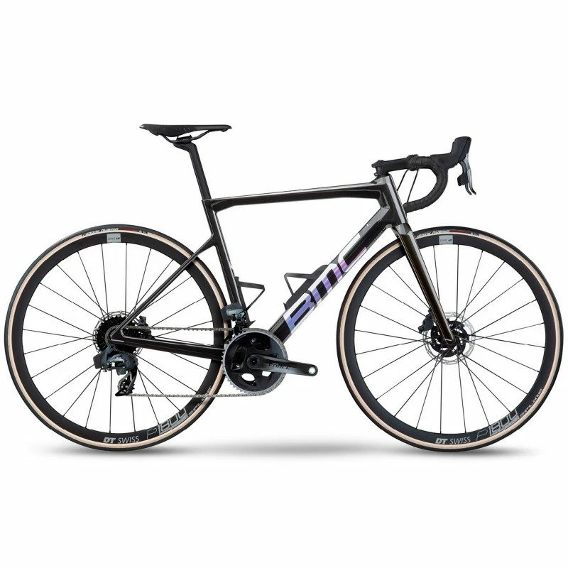 Vélo Route BMC Teammachine SLR Two Sram Force AXS Carbon/Prisma 2023 Noir 56 Freinage Disque 3 Vélo Route BMC Teammachine SLR Two Sram Force AXS Carbon/Prisma 2023 Noir 56 Freinage Disque