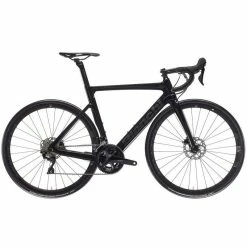 Vélo Route Bianchi Aria Aero Campagnolo Chorus Disc Black/Graphite Glossy 2022 Noir 50 Freinage Disque