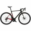 Vélo Route Wilier Triestina 0 SL Disc Shimano Ultegra Di2 12v Black Red Matt 2023 M Noir Mat Freinage Disque
