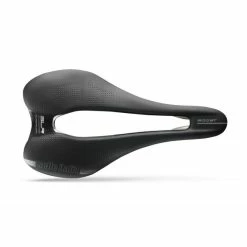 Selle Vélo Selle Italia SLR Boost Superflow S3 Ti 316 Noir Titane Ajourée