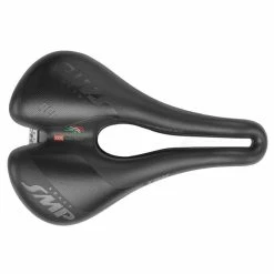 Selle Vélo Trekking SMP TRK Large Gel Noir Ajourée Acier