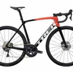 Velo De Route Trek Emonda Sl 6 Pro Disc Shimano Ultegra 11v Trek Black Radioactive Red 2022