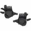 MicroSHIFT TS39-7 3x7 Speed Shifter Set Black One Size -Vélos enfr microSHIFT TS39 7 3x9 Speed Shifter Set