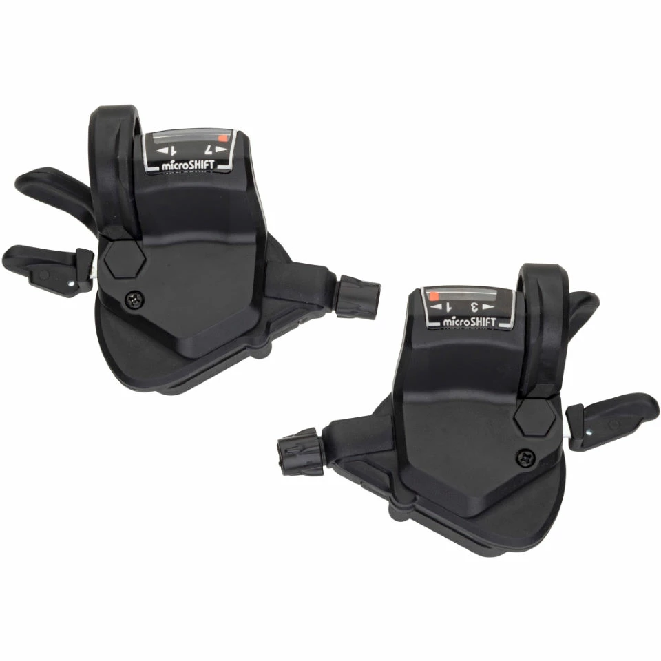 MicroSHIFT TS39-7 3x7 Speed Shifter Set Black One Size 3 MicroSHIFT TS39-7 3x7 Speed Shifter Set Black One Size