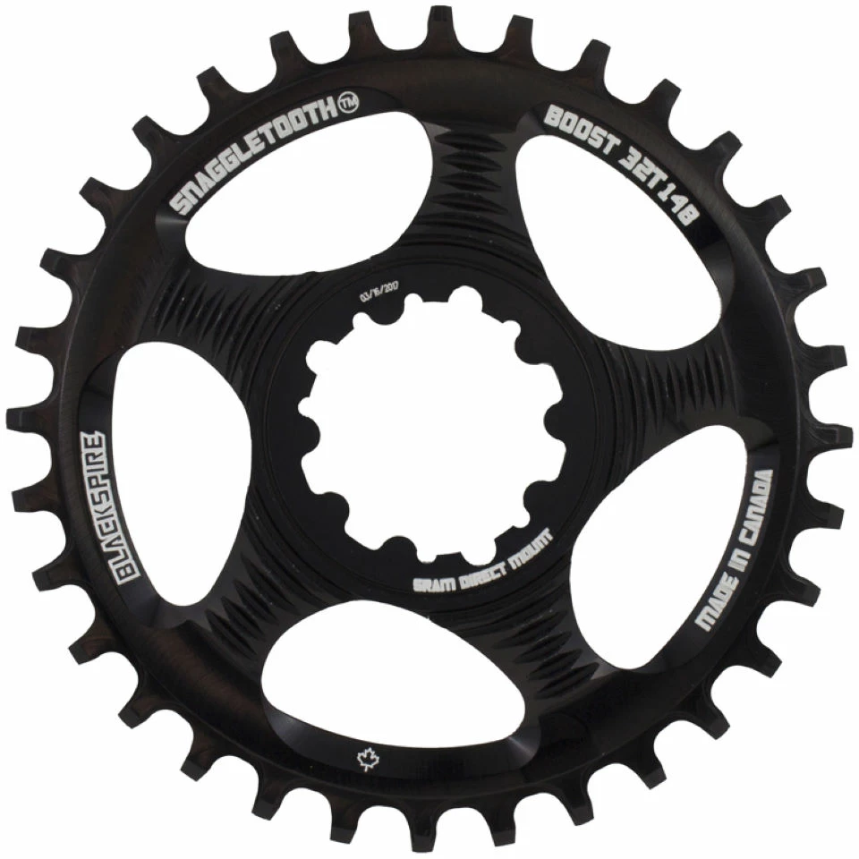 Blackspire Snaggletooth Chainring - SRAM Boost 4 Blackspire Snaggletooth Chainring - SRAM Boost – Image 2