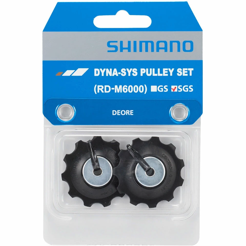 Shimano RD-M6000 Deore 10 Speed Jockey Wheels 3 Shimano RD-M6000 Deore 10 Speed Jockey Wheels