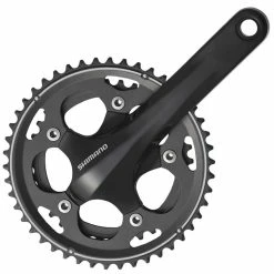 Pédalier Double Shimano 105 CX50 (10 Vitesses, Noir)