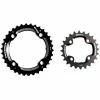Plateaux Race Face Turbine (11 Vitesses, 24/34 Dents, Paire) 1 Plateaux Race Face Turbine (11 Vitesses, 24/34 Dents, Paire) -Vélos enfr raceface turbine 11spd chainring set 24x34 1