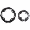 Ensemble De Deux Plateaux Race Face Turbine (11 Vitesses, 28/38 Dents) 1 Ensemble De Deux Plateaux Race Face Turbine (11 Vitesses, 28/38 Dents) -Vélos enfr raceface turbine 11spd chainring set 28x38 1